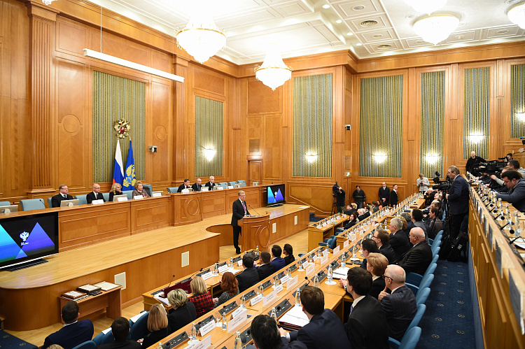 Председатель контрольно-счетной палаты Кемеровской области А.В. Долголевец принял участие в расширенном заседании Коллегии Счетной палаты Российской Федерации